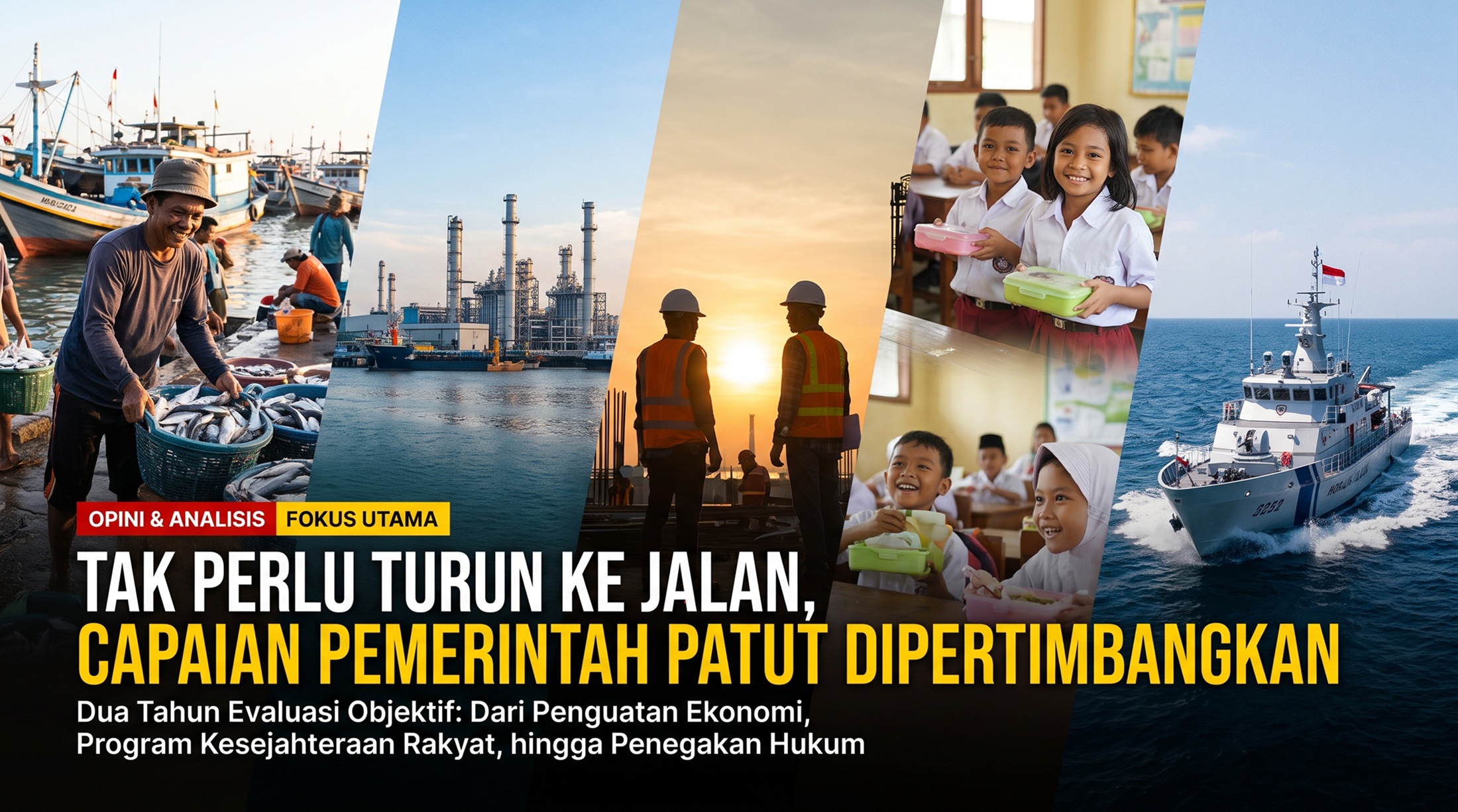 Tak Perlu Turun ke Jalan, Capaian Pemerintah Patut Dipertimbangkan