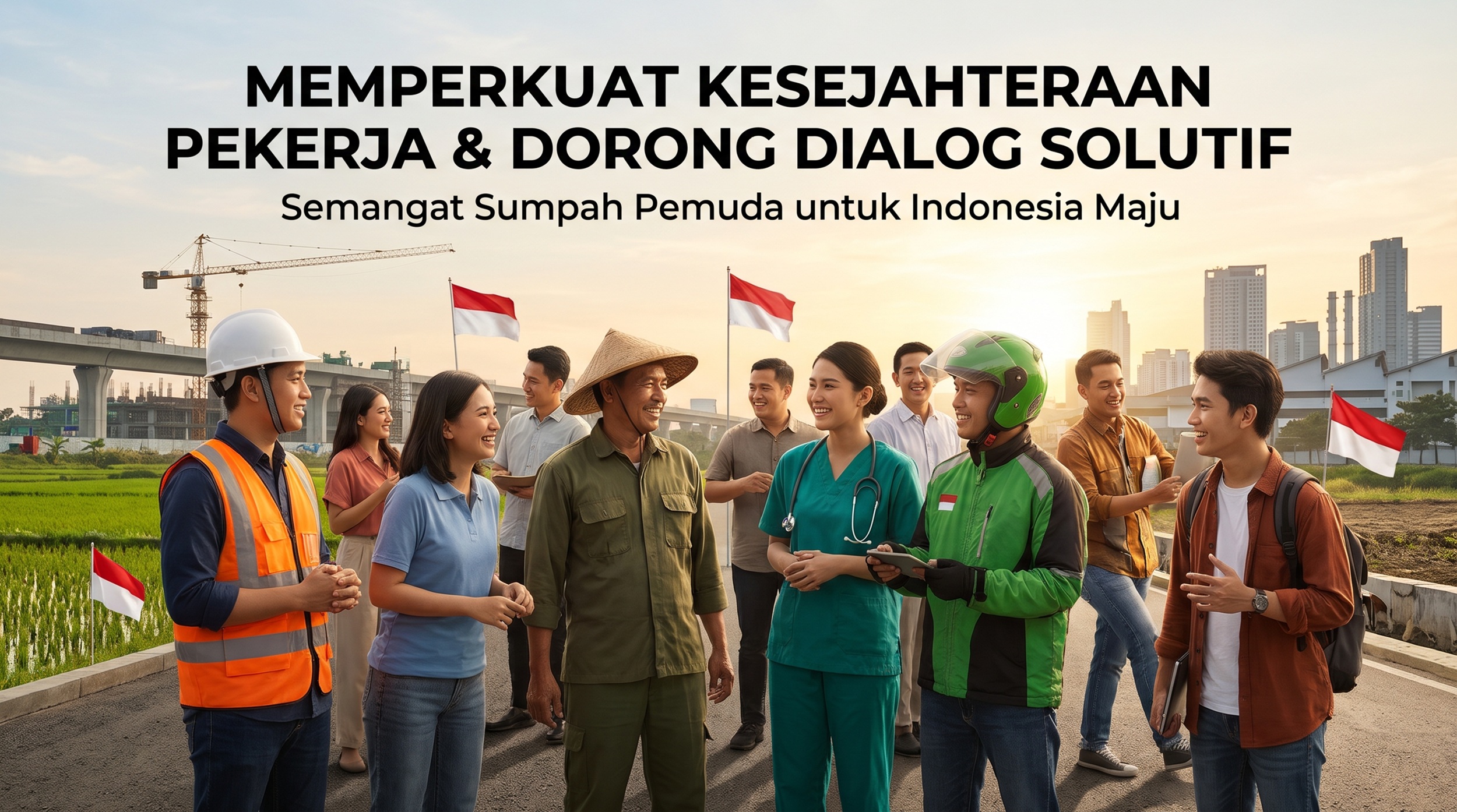 Pemerintah Perkuat Kesejahteraan Seluruh Pekerja dan Dorong Dialog Solutif di Hari Sumpah Pemuda